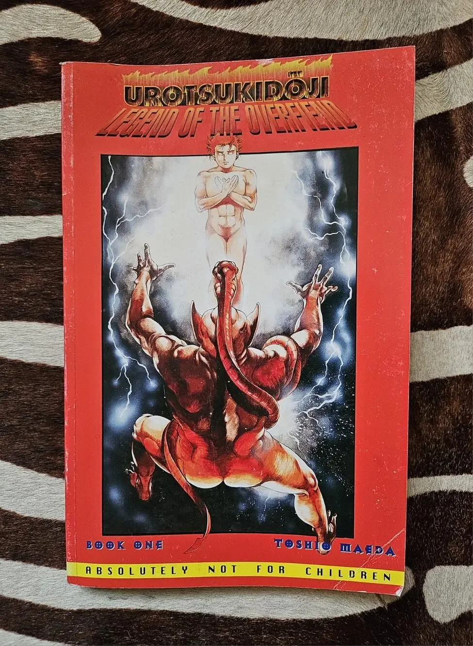 Vintage UROTSUKIDOJI Legend of the Overfiend Toshio Maeda #1 Japan MANGA